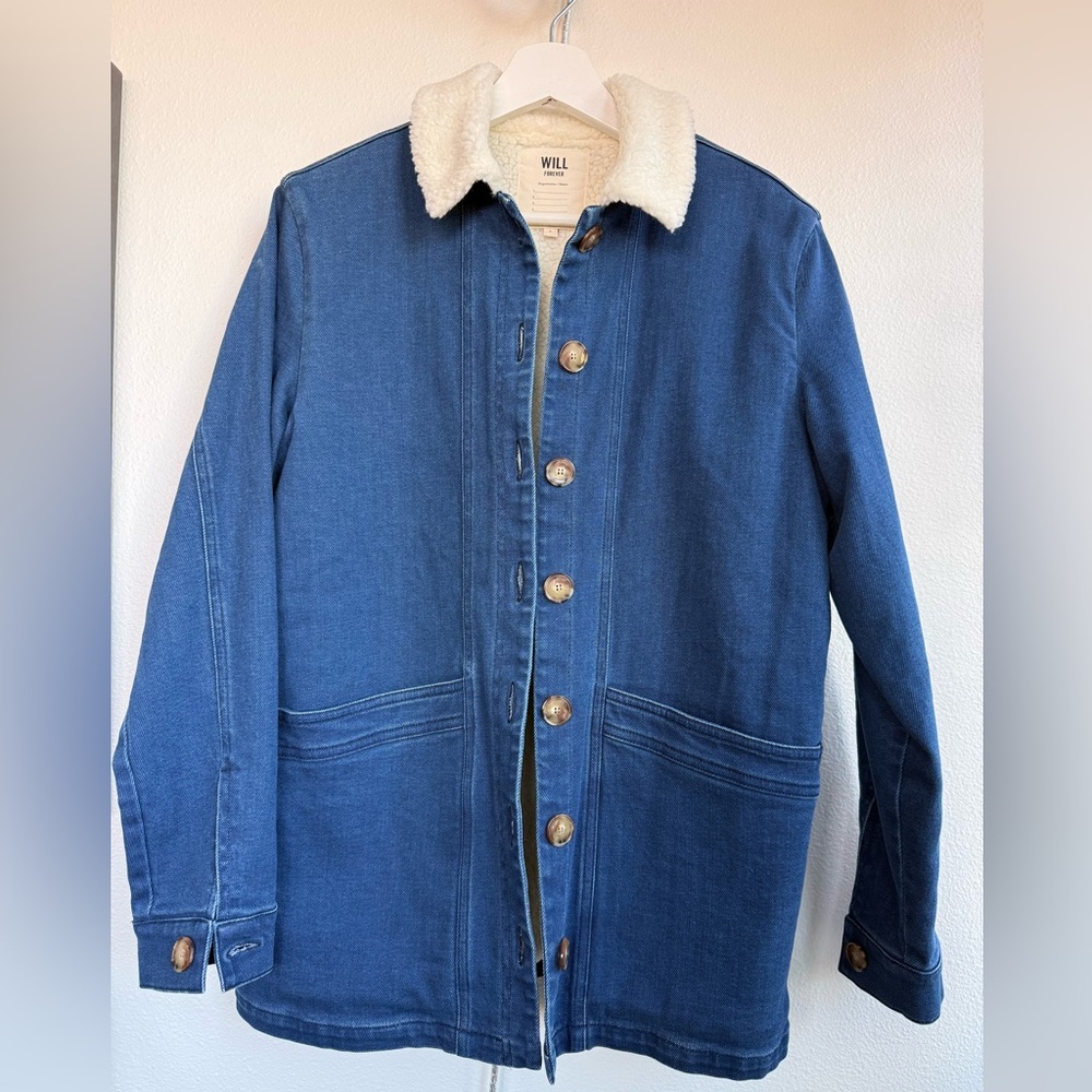 NWOT Sezane Will Shearling Jacket - Picture 3 of 8